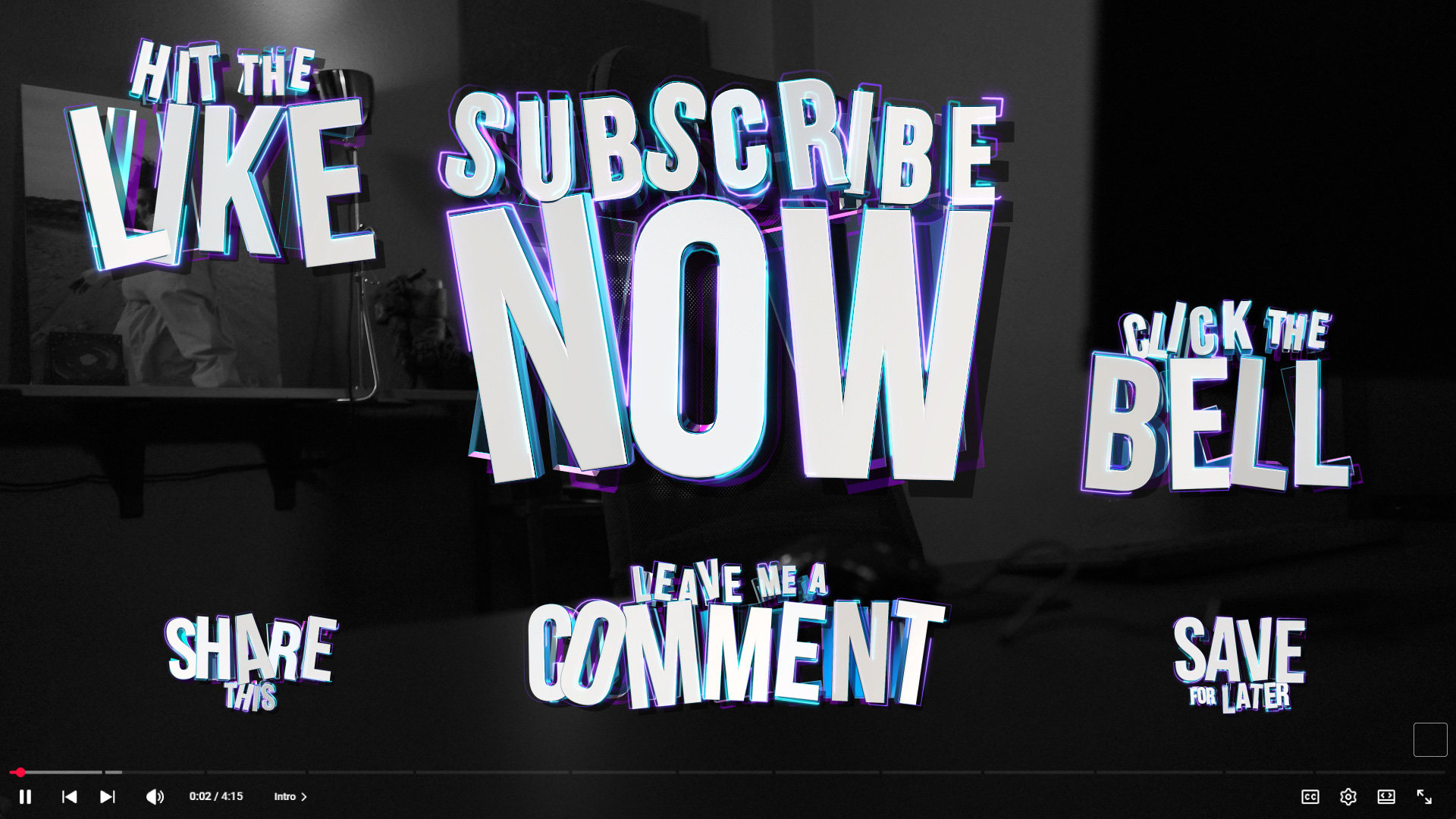 The Graphic Guy YouTube CTA assets